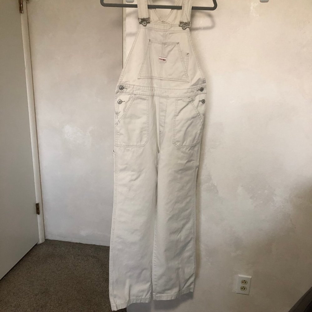 Cream overalls